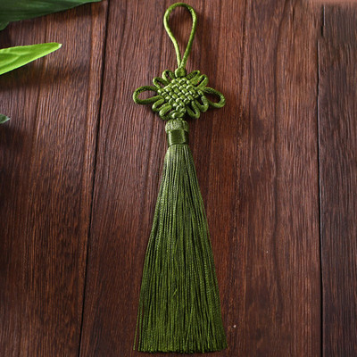 Ķīniešu mezglu pušķi Spike Gluds poliestera pušķis Rokdarbi DIY Dekorācijas Šūšana Mājas apdares aksesuāri Kāzu ballīte