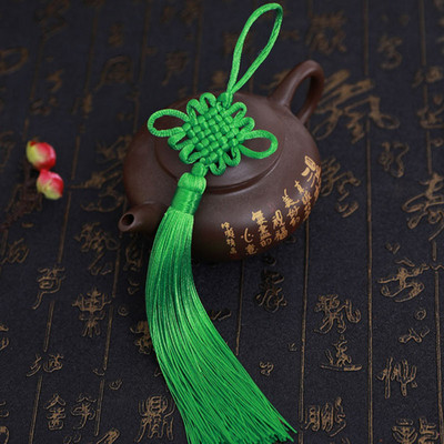 Ķīniešu mezglu pušķi Spike Gluds poliestera pušķis Rokdarbi DIY Dekorācijas Šūšana Mājas apdares aksesuāri Kāzu ballīte