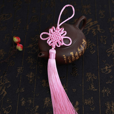 Ķīniešu mezglu pušķi Spike Gluds poliestera pušķis Rokdarbi DIY Dekorācijas Šūšana Mājas apdares aksesuāri Kāzu ballīte