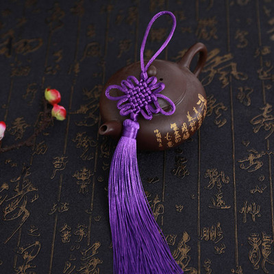 Ķīniešu mezglu pušķi Spike Gluds poliestera pušķis Rokdarbi DIY Dekorācijas Šūšana Mājas apdares aksesuāri Kāzu ballīte