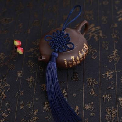 Ķīniešu mezglu pušķi Spike Gluds poliestera pušķis Rokdarbi DIY Dekorācijas Šūšana Mājas apdares aksesuāri Kāzu ballīte