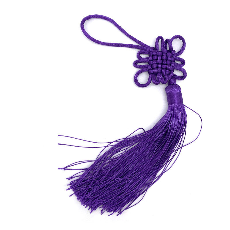 Ķīniešu mezglu pušķi Spike Gluds poliestera pušķis Rokdarbi DIY Dekorācijas Šūšana Mājas apdares aksesuāri Kāzu ballīte