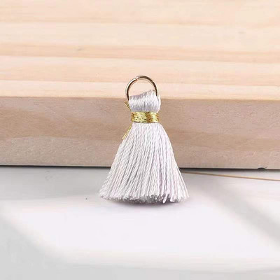 ISequins 10 gab/partija 2 cm mini zīdainu pušķu krāsas mazo pušķu rotaslietas diy aizkaru atslēgu piekariņu soma kulonu dekorēšanas piederumi