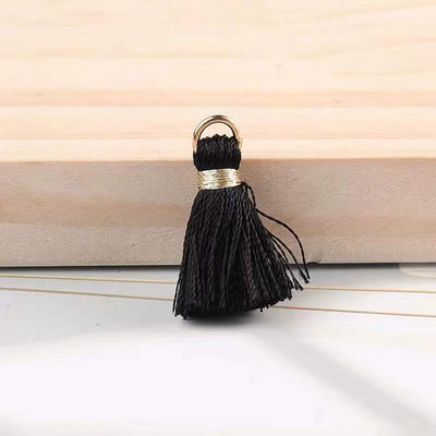 ISequins 10 gab/partija 2 cm mini zīdainu pušķu krāsas mazo pušķu rotaslietas diy aizkaru atslēgu piekariņu soma kulonu dekorēšanas piederumi