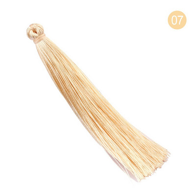 15gab 9cm gari kokvilnas zīda pušķi Auskari piekariņi piekariņi satīna pušķi DIY rotaslietu iegūšanai