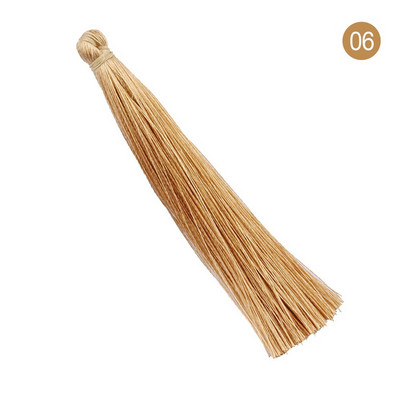 15gab 9cm gari kokvilnas zīda pušķi Auskari piekariņi piekariņi satīna pušķi DIY rotaslietu iegūšanai