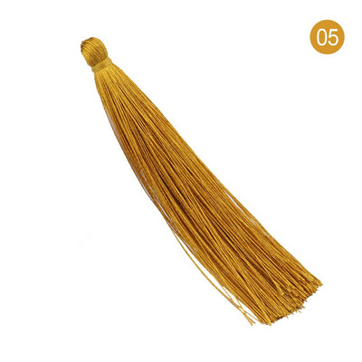 15gab 9cm gari kokvilnas zīda pušķi Auskari piekariņi piekariņi satīna pušķi DIY rotaslietu iegūšanai