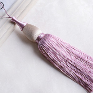 1Gb Aizkaru aukla Maza pušķis Bārkstis Suka Aizkaru Aksesuāri DIY Dīvāns Valance Galdauts Spilvens Dekors Atslēgu pušķis Mājas Dekors