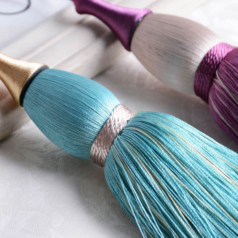 1Gb Aizkaru aukla Maza pušķis Bārkstis Suka Aizkaru Aksesuāri DIY Dīvāns Valance Galdauts Spilvens Dekors Atslēgu pušķis Mājas Dekors