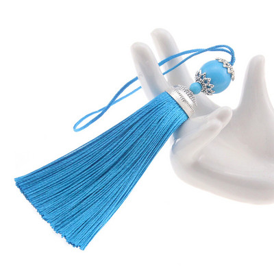 2gab 98mm ar krellēm Pušķi Vertikāli pretgrumbu bārkstis Ausu siksnas kulons DIY Amatniecība Rotaslietas Roku darbs Rotā aksesuāri