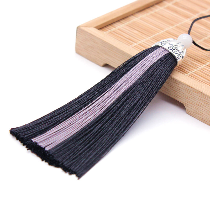 1vnt 100 mm įvairiaspalvis kutas ledinis šilkas, kabantis ausyje, pasidaryk pats, drabužiai pagal užsakymą namų dekoravimo priedai Medžiaga pakabukas