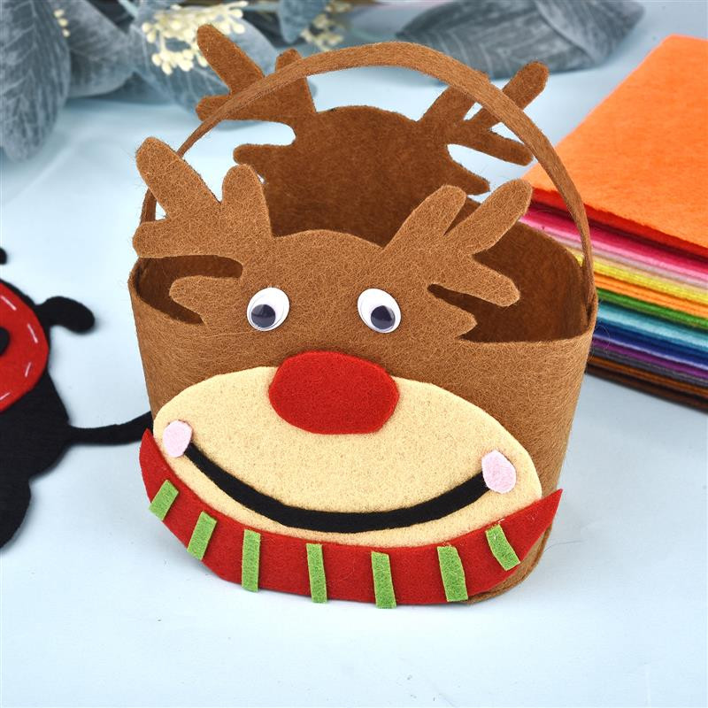 10/40 gab. Neaustu rokdarbu filca audumu savārstījumu audumu saišķis bērniem Scrapbooking lelles šūšanas amatniecība