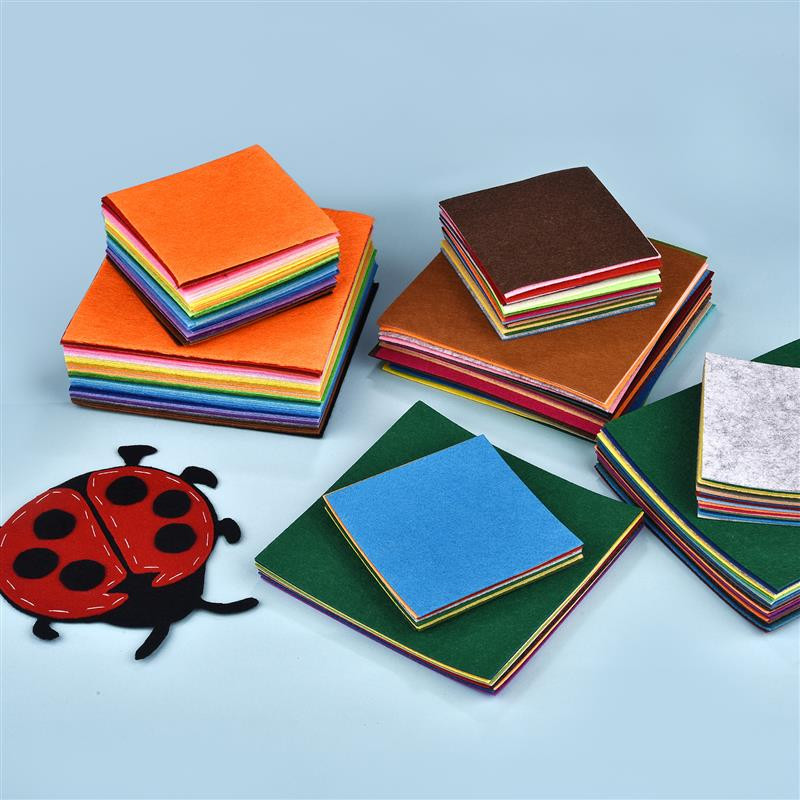 10/40 gab. Neaustu rokdarbu filca audumu savārstījumu audumu saišķis bērniem Scrapbooking lelles šūšanas amatniecība