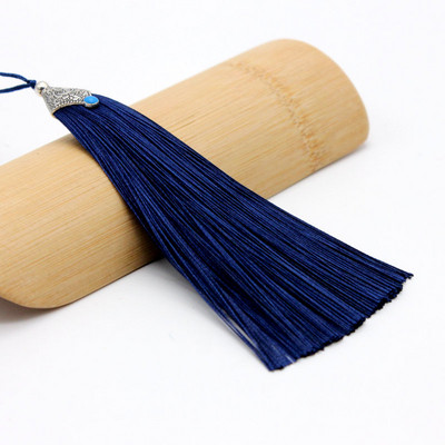 2Gb Zivju mutes pušķis ledus zīda poliestera metāla vāciņš grāmatzīme piekarināma auss diy rotaslietas dekorēšanas piederumi ķīniešu mezglu pušķis