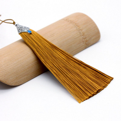 2Gb Zivju mutes pušķis ledus zīda poliestera metāla vāciņš grāmatzīme piekarināma auss diy rotaslietas dekorēšanas piederumi ķīniešu mezglu pušķis