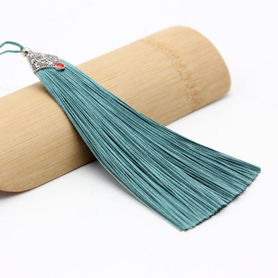 2Gb Zivju mutes pušķis ledus zīda poliestera metāla vāciņš grāmatzīme piekarināma auss diy rotaslietas dekorēšanas piederumi ķīniešu mezglu pušķis