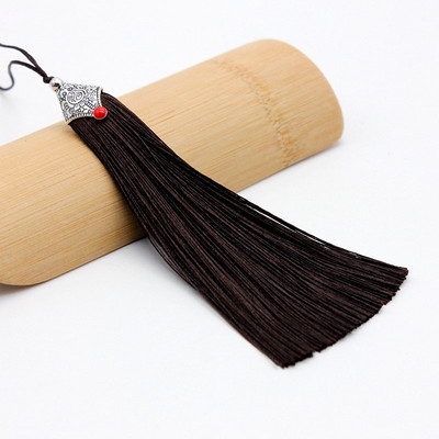 2Gb Zivju mutes pušķis ledus zīda poliestera metāla vāciņš grāmatzīme piekarināma auss diy rotaslietas dekorēšanas piederumi ķīniešu mezglu pušķis