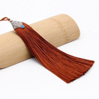 2Gb Zivju mutes pušķis ledus zīda poliestera metāla vāciņš grāmatzīme piekarināma auss diy rotaslietas dekorēšanas piederumi ķīniešu mezglu pušķis