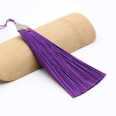 2Gb Zivju mutes pušķis ledus zīda poliestera metāla vāciņš grāmatzīme piekarināma auss diy rotaslietas dekorēšanas piederumi ķīniešu mezglu pušķis