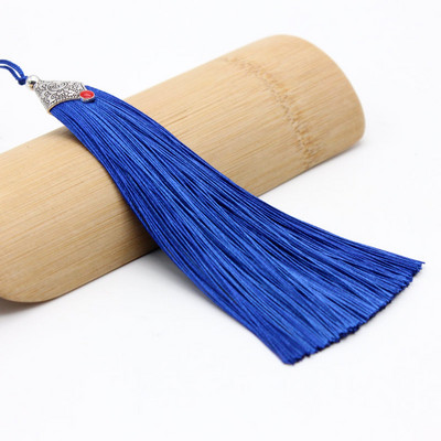 2Gb Zivju mutes pušķis ledus zīda poliestera metāla vāciņš grāmatzīme piekarināma auss diy rotaslietas dekorēšanas piederumi ķīniešu mezglu pušķis