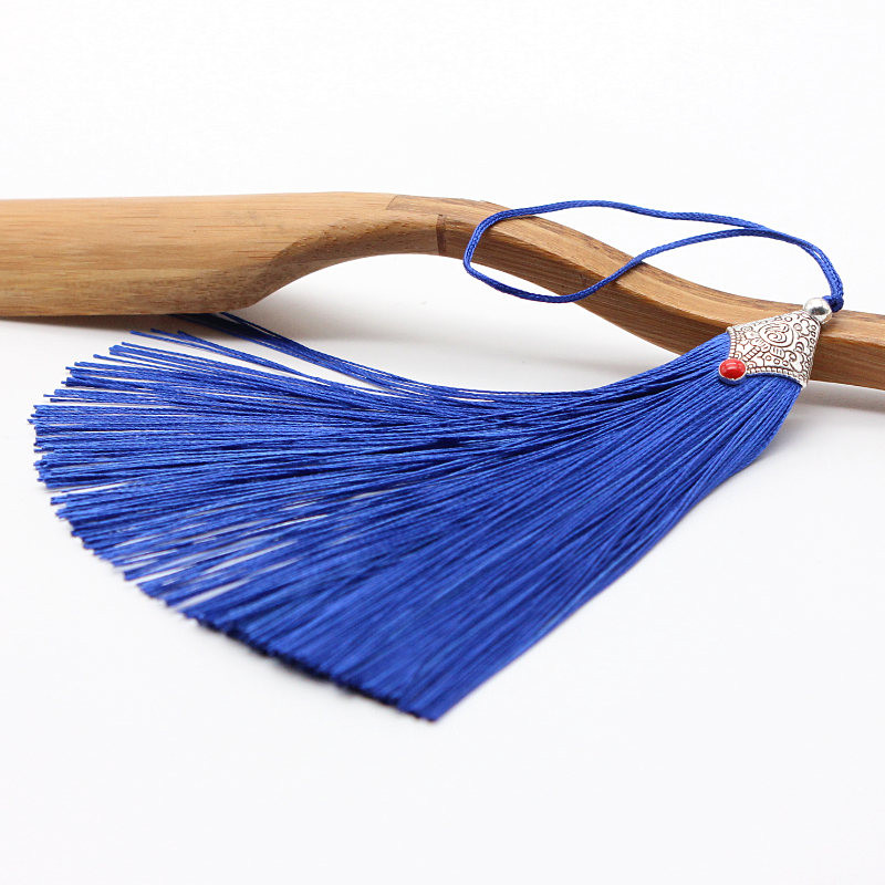 2Gb Zivju mutes pušķis ledus zīda poliestera metāla vāciņš grāmatzīme piekarināma auss diy rotaslietas dekorēšanas piederumi ķīniešu mezglu pušķis