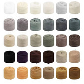 66S Basic Color sērija Vilnas šķiedra adatu filcēšanai Slapjā filcēšana Vilnas filcēšana Roku darbs, vērpšanas DIY amatniecības materiāli