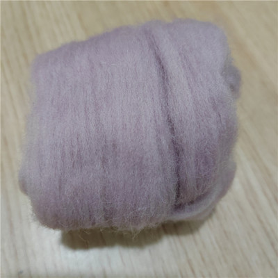 66S Basic Color sērija Vilnas šķiedra adatu filcēšanai Slapjā filcēšana Vilnas filcēšana Roku darbs, vērpšanas DIY amatniecības materiāli
