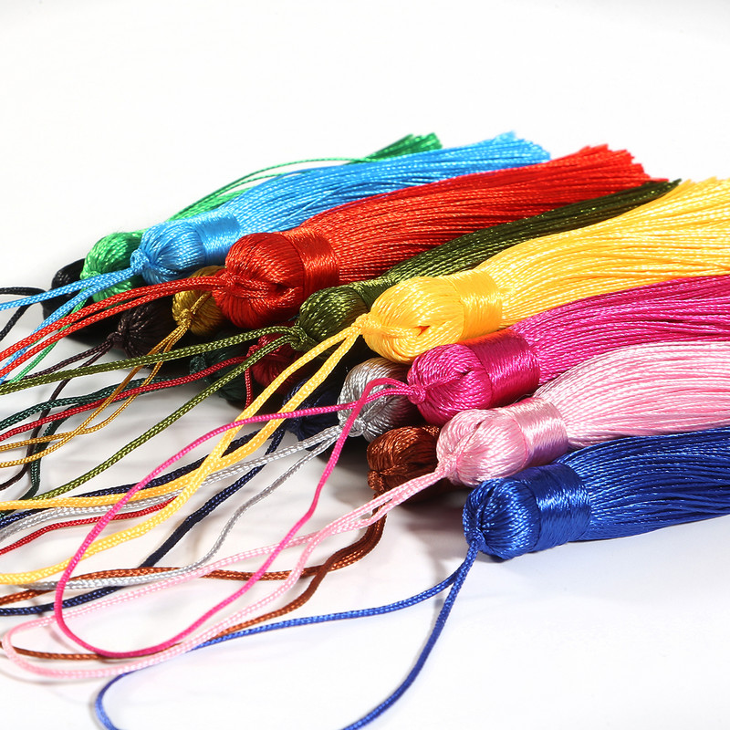 2gab poliestera zīda pušķis bārkstis 16cm kokvilnas pušķi Mājas kāzu dekorēšanai DIY šūšanas aizkari Aksesuāri