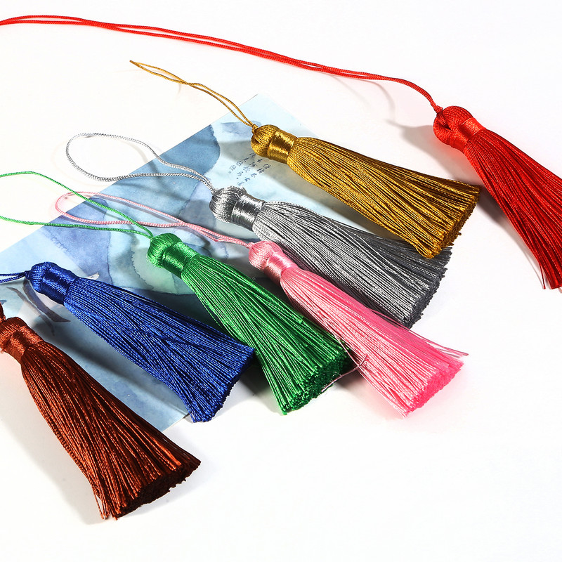 2gab poliestera zīda pušķis bārkstis 16cm kokvilnas pušķi Mājas kāzu dekorēšanai DIY šūšanas aizkari Aksesuāri