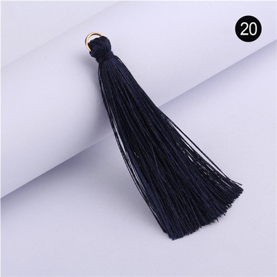 50db 6,5cm poliészter szövet bojt barkács medál ékszer karkötő kulcstartó bojt vágási folyamat bojtvarrás kiegészítők