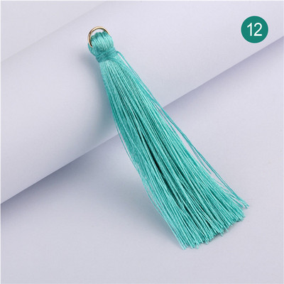 50db 6,5cm poliészter szövet bojt barkács medál ékszer karkötő kulcstartó bojt vágási folyamat bojtvarrás kiegészítők