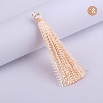 50db 6,5cm poliészter szövet bojt barkács medál ékszer karkötő kulcstartó bojt vágási folyamat bojtvarrás kiegészítők