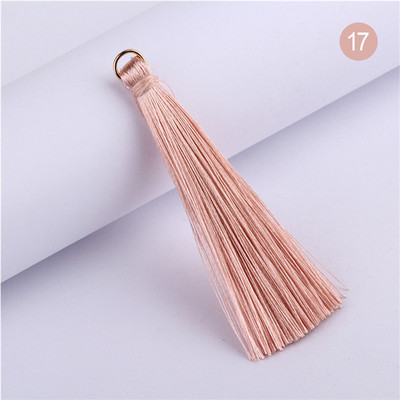 50db 6,5cm poliészter szövet bojt barkács medál ékszer karkötő kulcstartó bojt vágási folyamat bojtvarrás kiegészítők