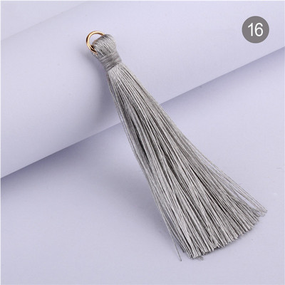 50db 6,5cm poliészter szövet bojt barkács medál ékszer karkötő kulcstartó bojt vágási folyamat bojtvarrás kiegészítők