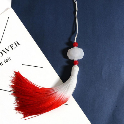 26 cm-es selyem színátmenetes bojt autódíszek Függönyszíj csattartó Ablak díszítő kiegészítők