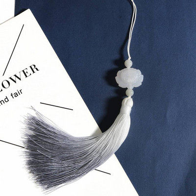 26 cm-es selyem színátmenetes bojt autódíszek Függönyszíj csattartó Ablak díszítő kiegészítők