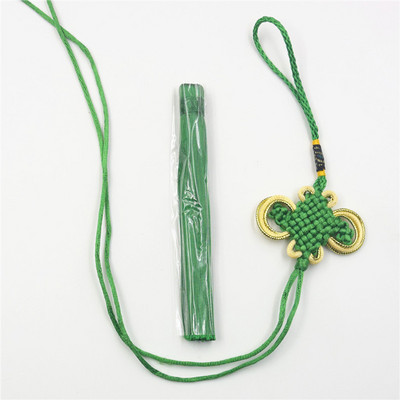 5 gab. Daļēji pabeigti zelta malas ķīniešu mezglu pušķi DIY mājas aizkari Apģērbi Aksesuāri Automašīnu atslēgu piekariņi Kulonu pušķi amatniecībai