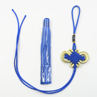 5 gab. Daļēji pabeigti zelta malas ķīniešu mezglu pušķi DIY mājas aizkari Apģērbi Aksesuāri Automašīnu atslēgu piekariņi Kulonu pušķi amatniecībai