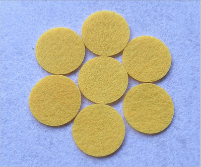 100 kom 3 CM Okrugli šareni filcani zakrpe Jastučići od tkanine Filc Cvijeće Pribor za šivanje Lutke Igračke Kućne zidne naljepnice Ručno izrađene rukotvorine