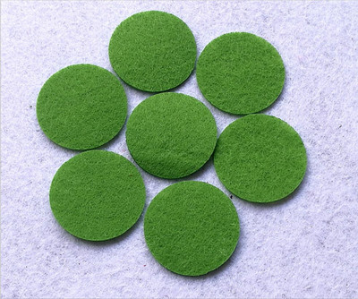 100 kom 3 CM Okrugli šareni filcani zakrpe Jastučići od tkanine Filc Cvijeće Pribor za šivanje Lutke Igračke Kućne zidne naljepnice Ručno izrađene rukotvorine