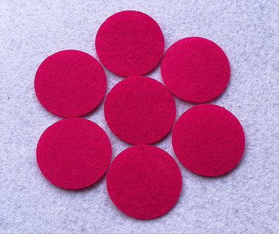 100 kom 3 CM Okrugli šareni filcani zakrpe Jastučići od tkanine Filc Cvijeće Pribor za šivanje Lutke Igračke Kućne zidne naljepnice Ručno izrađene rukotvorine