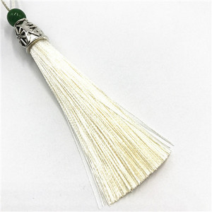 5 db 9 cm-es zöld gyöngyök selyem bojt rojt varrás frufru bojt díszítő dekoratív függöny bojt kézműves ékszerekhez barkácsolt graftkészítés