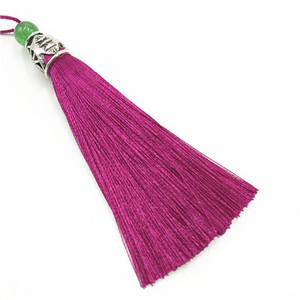 5 db 9 cm-es zöld gyöngyök selyem bojt rojt varrás frufru bojt díszítő dekoratív függöny bojt kézműves ékszerekhez barkácsolt graftkészítés