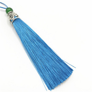 5 db 9 cm-es zöld gyöngyök selyem bojt rojt varrás frufru bojt díszítő dekoratív függöny bojt kézműves ékszerekhez barkácsolt graftkészítés