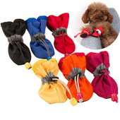 4 kom/set Vodootporne zimske cipele za pse Protuklizne Čizme za kišu i snijeg Debela topla obuća za male mačke Štence Čarape Čizme