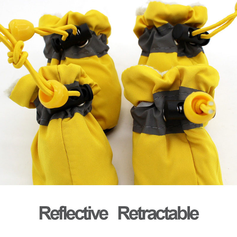 4 kom/set Vodootporne zimske cipele za pse Protuklizne Čizme za kišu i snijeg Debela topla obuća za male mačke Štence Čarape Čizme