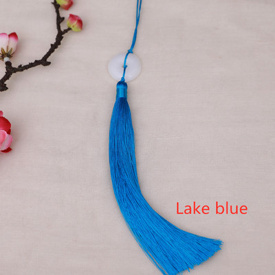 5PC White Jade Miera sprādzes pušķis DIY atslēgu piekariņu vāciņi Siksnas Juvelierizstrādājumu izgatavošana Piekariņi Aizkaru kulonu rokdarbu aksesuāri Amatniecības pušķis