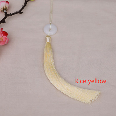 5PC White Jade Miera sprādzes pušķis DIY atslēgu piekariņu vāciņi Siksnas Juvelierizstrādājumu izgatavošana Piekariņi Aizkaru kulonu rokdarbu aksesuāri Amatniecības pušķis