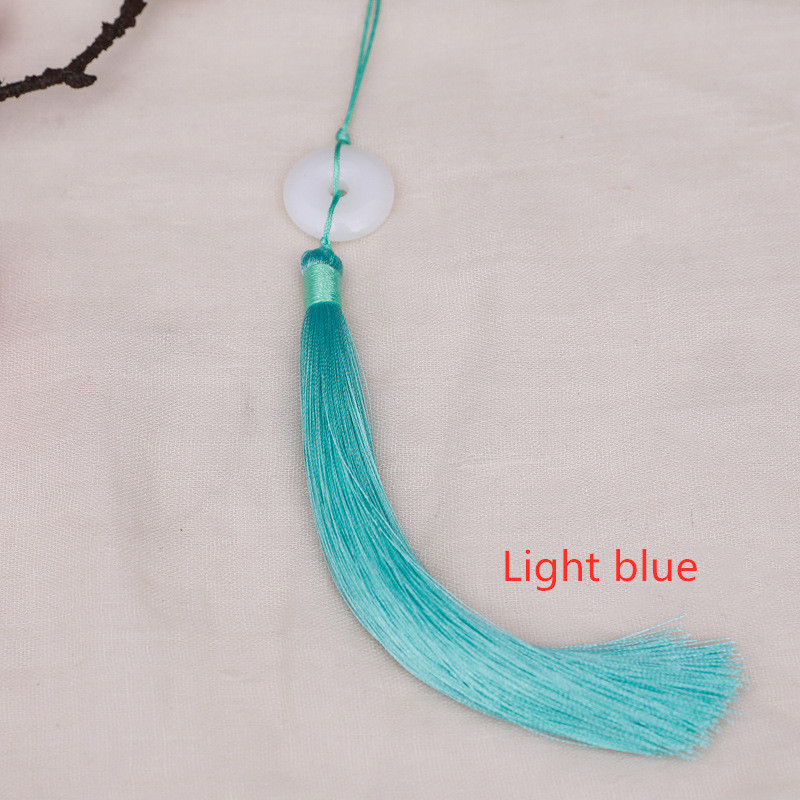 5PC White Jade Miera sprādzes pušķis DIY atslēgu piekariņu vāciņi Siksnas Juvelierizstrādājumu izgatavošana Piekariņi Aizkaru kulonu rokdarbu aksesuāri Amatniecības pušķis