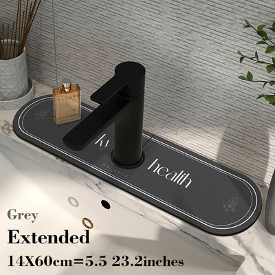 Super upijajuća zaštita od prskanja za umivaonik, slavina, vodootporna podloga, otporna na vlagu, protuklizna, za pranje ruku Typhoon, suha drenaža, vodootporna podloga